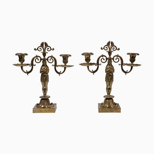 Vintage French Candelabras, Set of 2-ZCI-751983