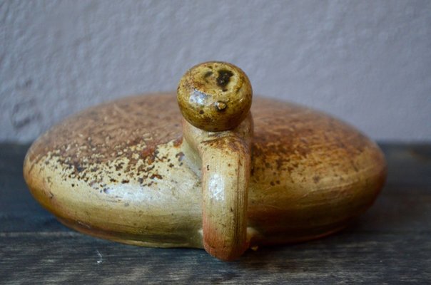 Vintage French Ceramic Bottle, 1960s-AIU-623915