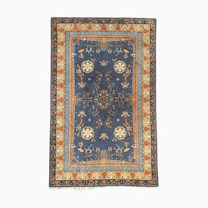 Vintage French Chinese Design Knotted Rug-YMM-1061539