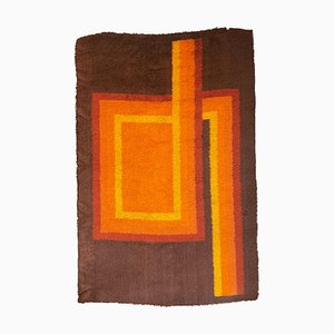 Vintage French Cubist Rug, 1970s-LA-1765355