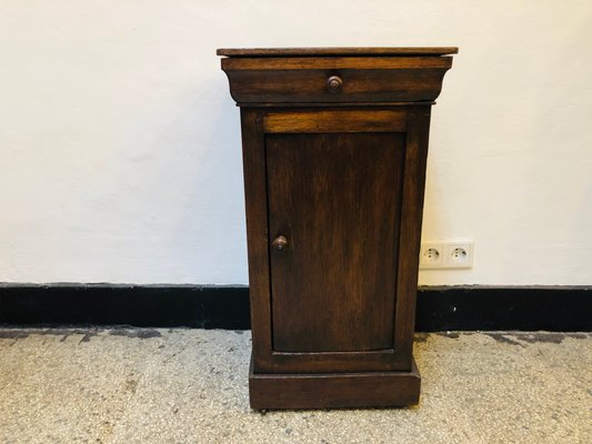 Vintage French Dark Wood Cabinet, 1920s-RZY-584946