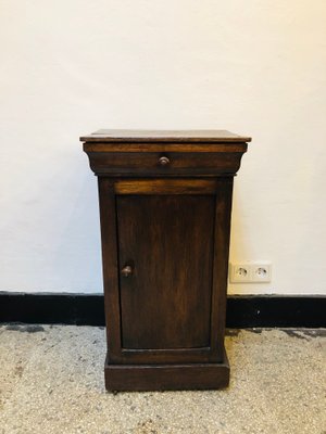 Vintage French Dark Wood Cabinet, 1920s-RZY-584946