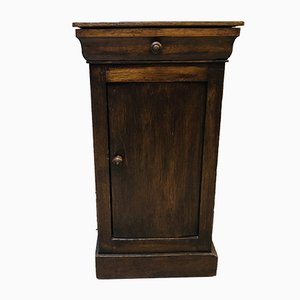 Vintage French Dark Wood Cabinet, 1920s-RZY-584946