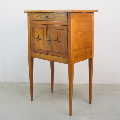 Vintage French Directoire Nightstand-NE-1777166