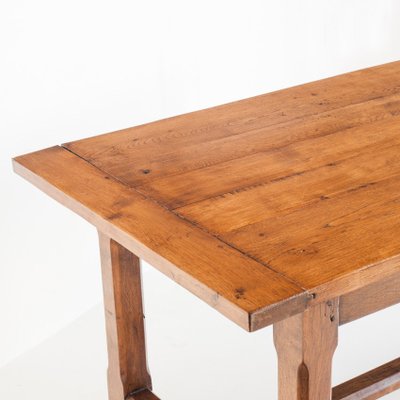 Vintage French Farmhouse Table in Oak, 1960s-ZFJ-2032128