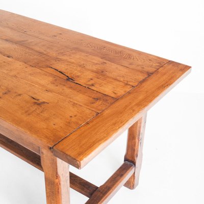 Vintage French Farmhouse Table in Oak, 1960s-ZFJ-2032128