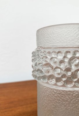 Vintage French Glass Spike Vase, 1970s-UAH-1349005