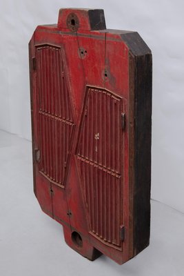 Vintage French Industrial Wooden Foundry Mold, 1950s-KL-2036508