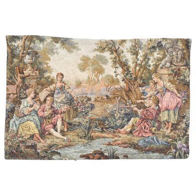 Vintage French Jacquard Tapestry-YMM-1061667