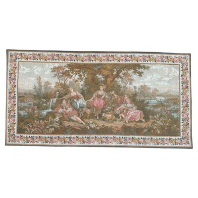 Vintage French Jacquard Tapestry, 1980s-YMM-1789076