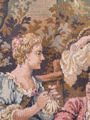 Vintage French Jacquard Tapestry-YMM-1061667