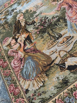 Vintage French Jacquard Tapestry Aubusson from Bobyrugs, 1980s-YMM-1775008