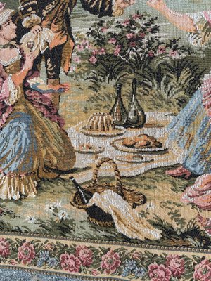 Vintage French Jacquard Tapestry Aubusson from Bobyrugs, 1980s-YMM-1775008