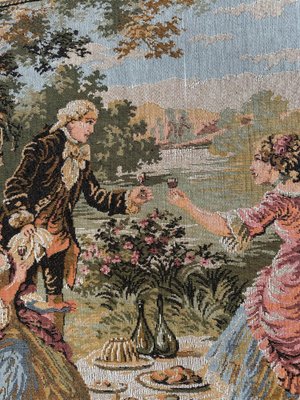 Vintage French Jacquard Tapestry Aubusson from Bobyrugs, 1980s-YMM-1775008