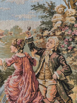 Vintage French Jacquard Tapestry Aubusson from Bobyrugs, 1980s-YMM-1775008