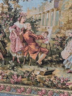 Vintage French Jacquard Tapestry Aubusson from Bobyrugs, 1980s-YMM-1775008