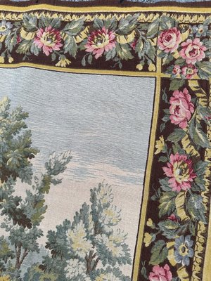 Vintage French Jacquard Tapestry in Aubusson Style, 1960s-YMM-1788165