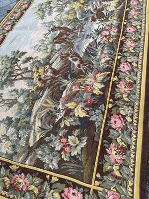 Vintage French Jacquard Tapestry in Aubusson Style, 1960s-YMM-1788165