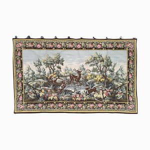 Vintage French Jacquard Tapestry in Aubusson Style, 1960s-YMM-1788165