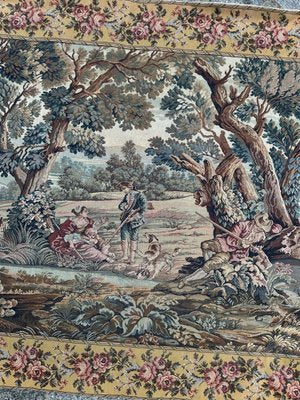 Vintage French Jacquard Tapestry in Aubusson Style, 1980s-YMM-1788167