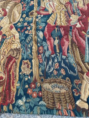 Vintage French Jacquard Tapestry Vendanges Museum Design from Bobyrugs, 1950s-YMM-1775009