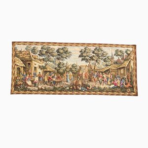 Vintage French Jaquar Aubusson Style Tapestry-YMM-1165946