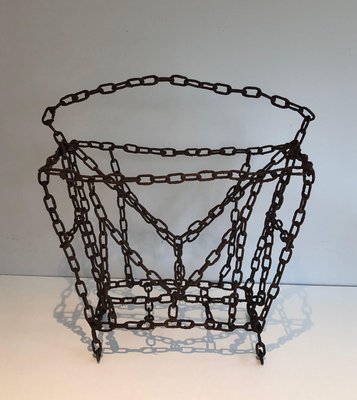 Vintage French Magazine Rack, 1950s-BA-1365855