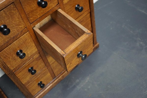 Vintage French Oak Apothecary Cabinet, 1930s-XO-965184