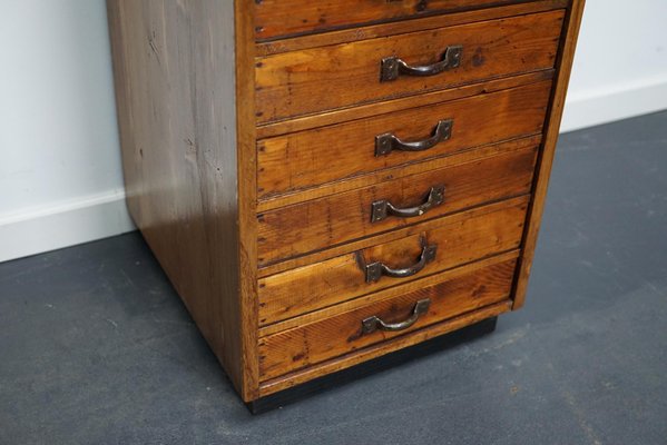 Vintage French Pine Apothecary Cabinet, 1930s-XO-965181