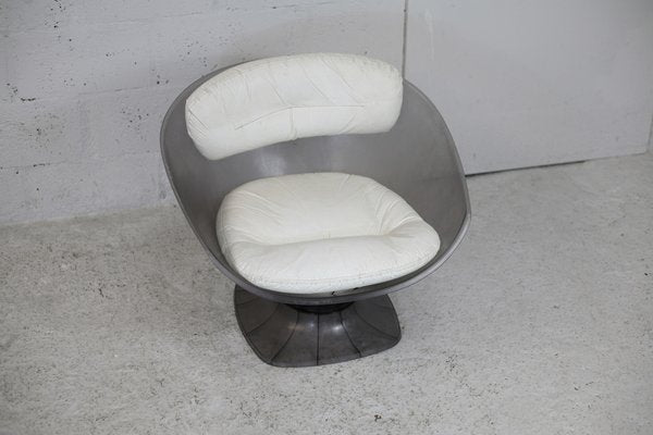 Vintage French Plastic Lounge Chair by Raphael Raffel, 1970s-MAO-1245144