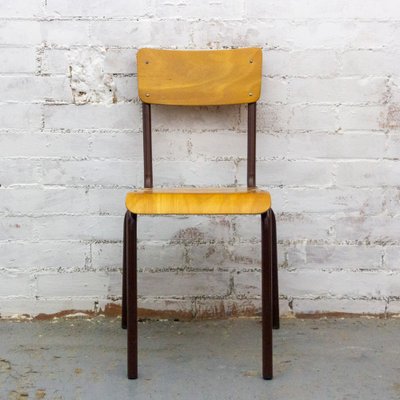 Vintage French School Chair, 1970s-CQZ-973262