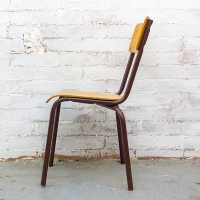 Vintage French School Chair, 1970s-CQZ-973262