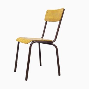 Vintage French School Chair, 1970s-CQZ-973262