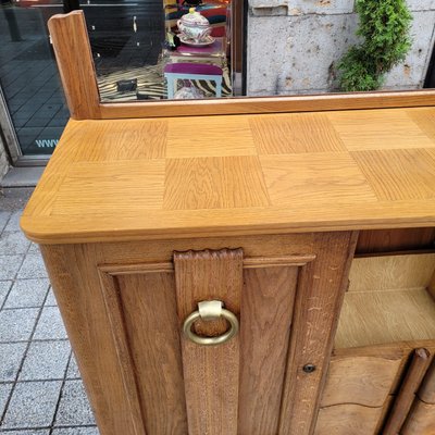 Vintage French Sideboard in Oak by Charles Dudouyt, 1940-NUC-2026826