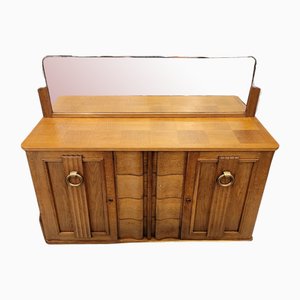 Vintage French Sideboard in Oak by Charles Dudouyt, 1940-NUC-2026826