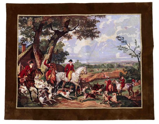 Vintage French Tapestry, 1960s-JZV-1420847