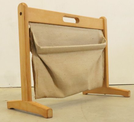 Vintage Furbo Magazine Rack in Oak from BRDR-FYZ-1770820