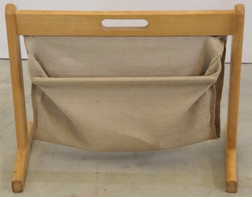 Vintage Furbo Magazine Rack in Oak from BRDR-FYZ-1770820