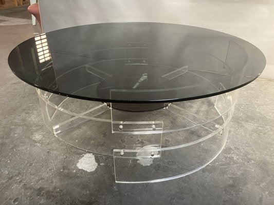 Vintage Geometric Coffee Table, 1960s-QVY-1818611