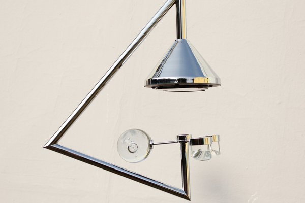 Vintage Geometric Pendant Lamp, 1980s-DUM-1716492