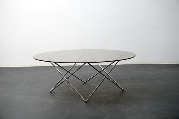 Vintage German Architect Coffee Table With Star Base, 1970s-CIP-1259427