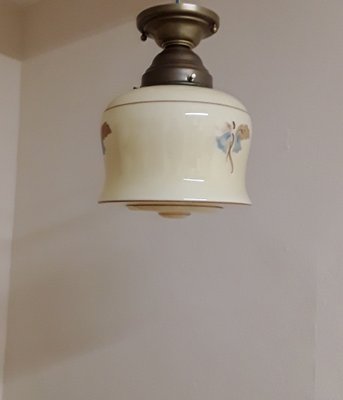 Vintage German Art Deco Ceiling Lamp, 1930s-HOI-1737425