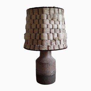 Vintage German Brown Table Lamp, 1970s-HOI-1286918