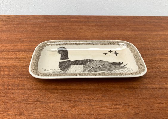 Vintage German Ceramic Bird Plate from Thomas-UAH-1263929