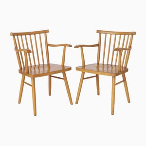 Vintage German Chairs from Lübke, 1950s, Set of 2-DOM-1815433