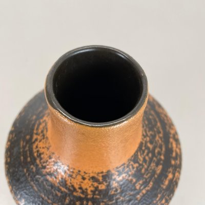 Vintage German Fat Lava Ceramic Vase from Veb Haldensleben, 1970s-QZ-1814030