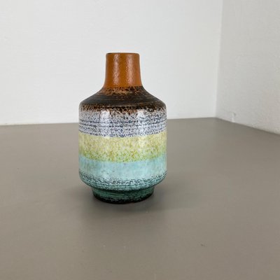 Vintage German Fat Lava Ceramic Vase from Veb Haldensleben, 1970s-QZ-1814030