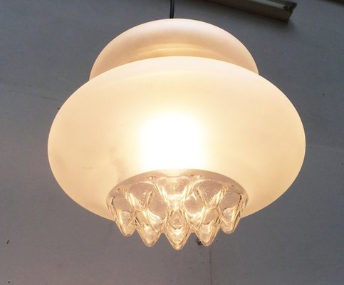 Vintage German Glass AH 43 Pendant Lamp from Peill & Putzler-UAH-853640