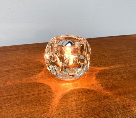 Vintage German Glass Table Lamp from Peill & Putzler-UAH-958977