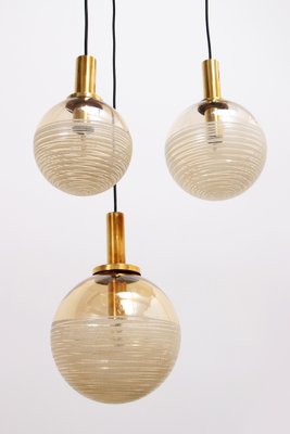 Vintage German Hanging Lamps from Glashutte Limburg, 1960s, Set of 3-EZZ-1736775